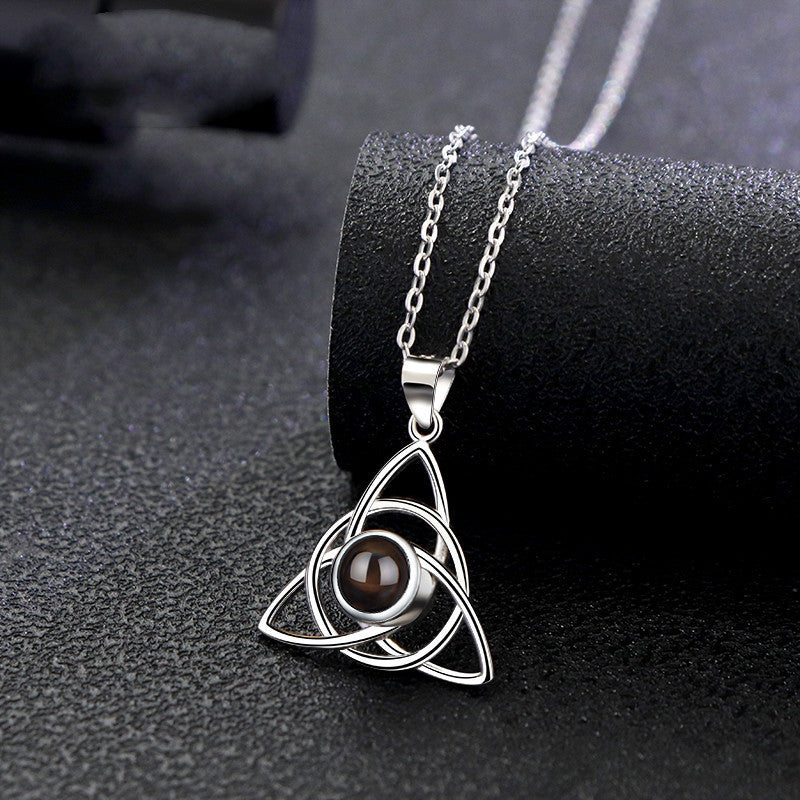 Silver Geometry Necklace