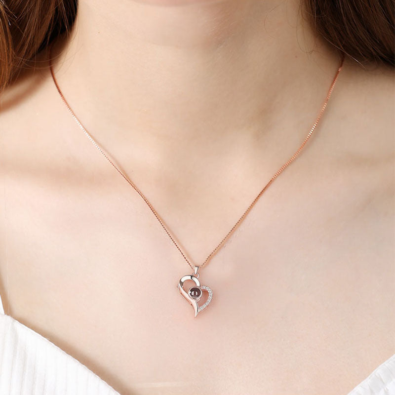 Crystal Heart Secret Necklace