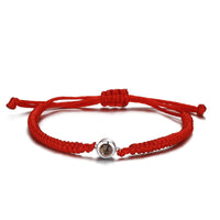 Red rope silver