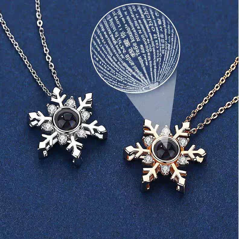 Snowflake Secret Necklace