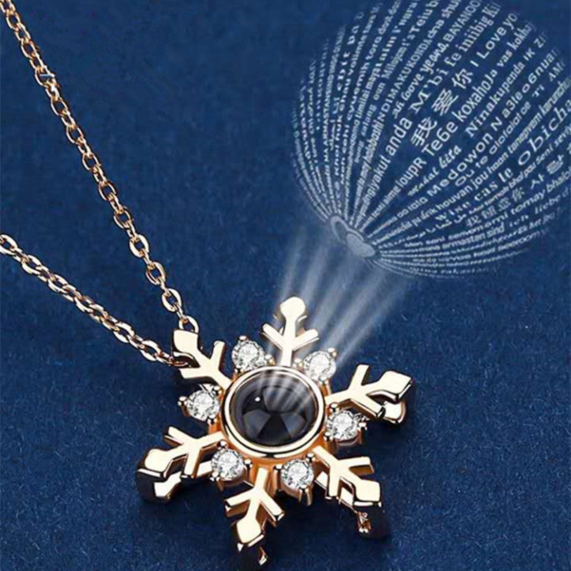 Snowflake Secret Necklace