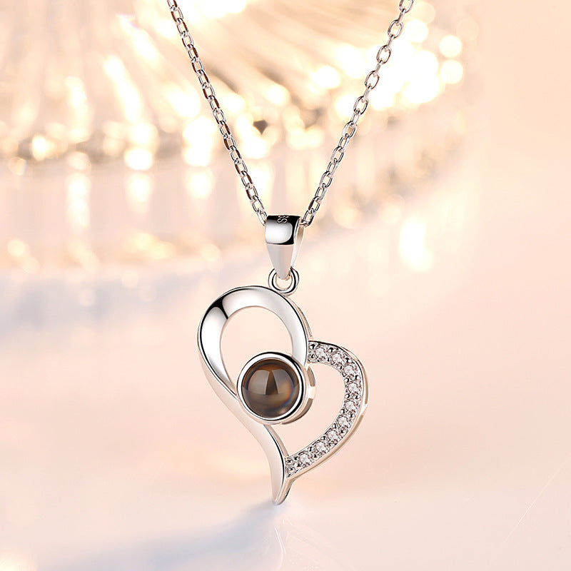 Crystal Heart Secret Necklace