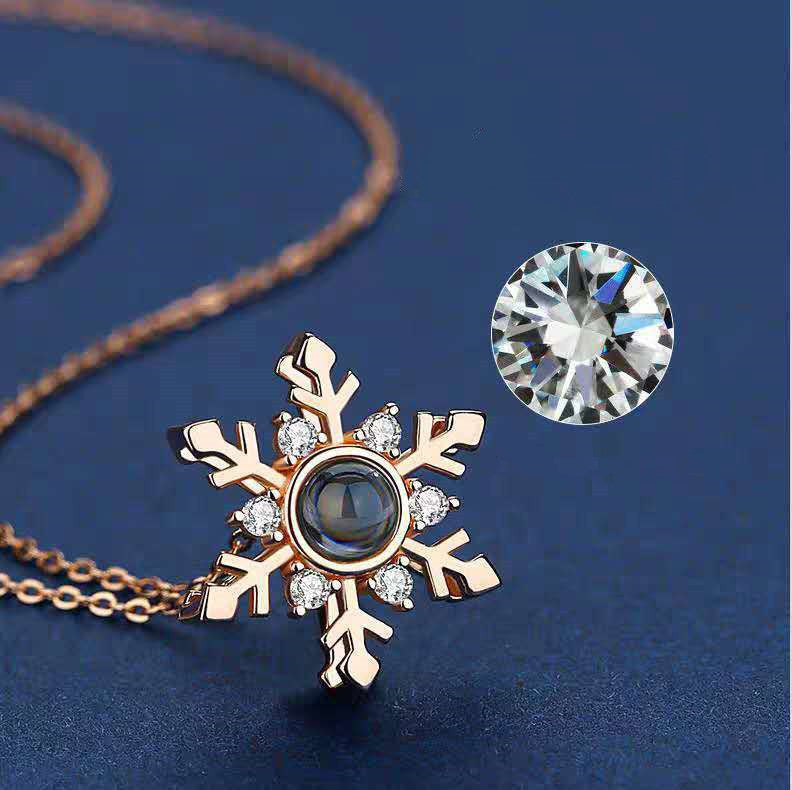 Snowflake Secret Necklace