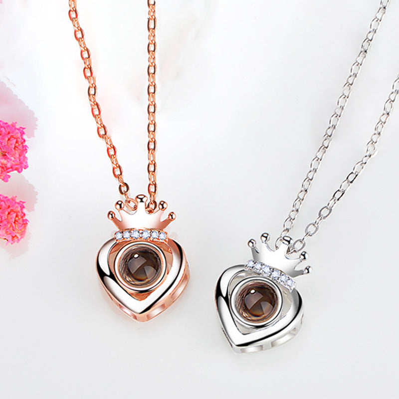 Royal Heart Secret Necklace