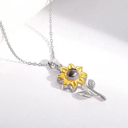 Sunflower secret Necklace